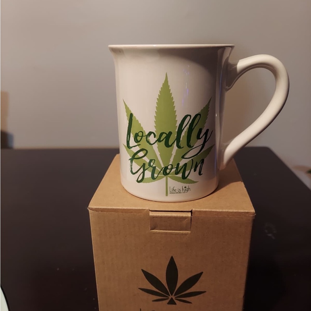 Locally Grown White Mug